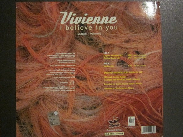 Vivienne (2) : I Believe In You (12")