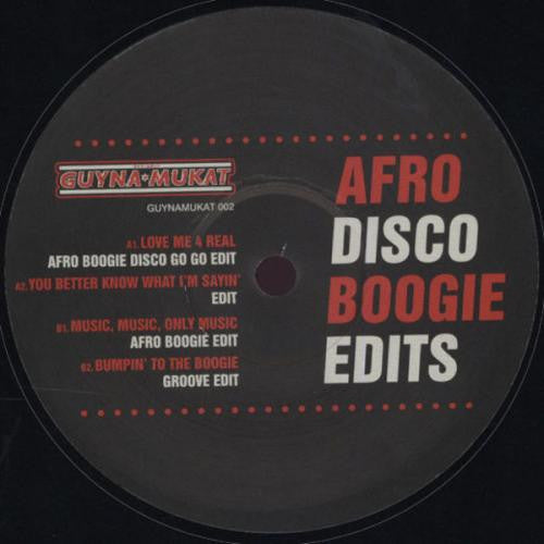 Guynamukat : Afro Disco Boogie Edits Volume Two (12", Promo, Unofficial)