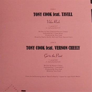 Tony Cook : Video Rock (12")