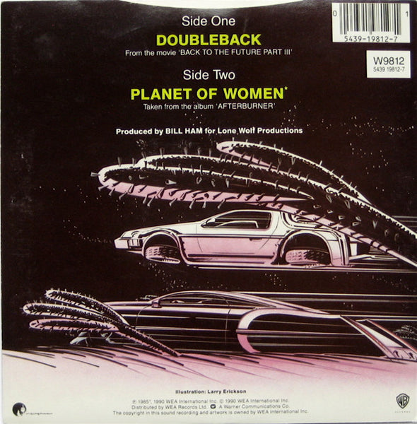 ZZ Top : Doubleback (7", Single)