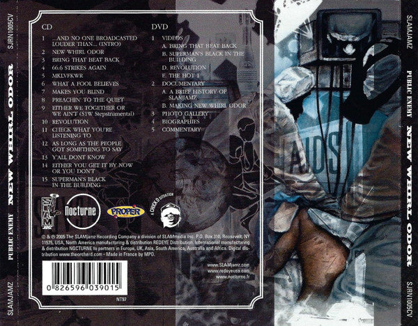 Public Enemy : New Whirl Odor (CD, Album + DVD)