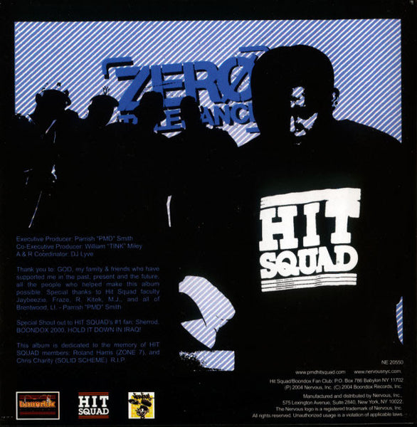 Hit Squad (2) : Zero Tolerance (CD, Comp)