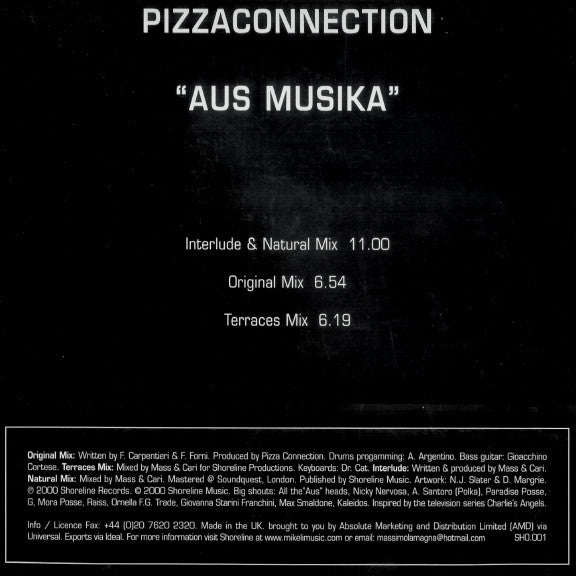 Pizza Connection : Aus Musika (12")