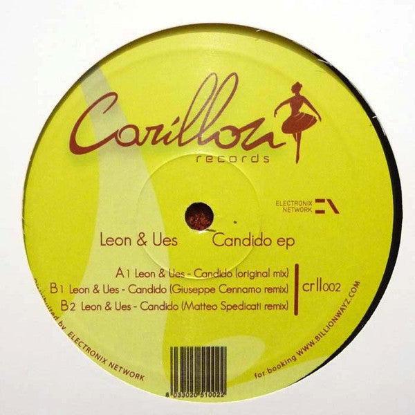 Leon & Under Electric Shock : Candido EP (12", EP)