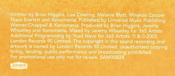 Melanie Blatt : Do Me Wrong (12", Single, Promo)