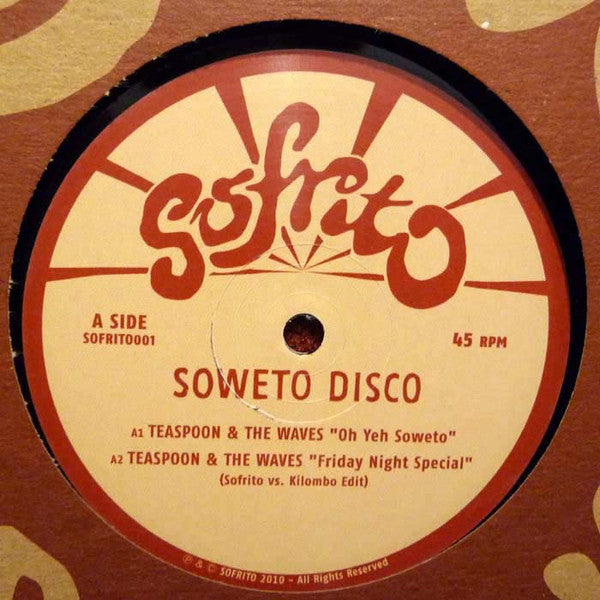 Teaspoon Ndelu & The Waves (12) / Nzimande All Stars : Soweto Disco (12", EP)