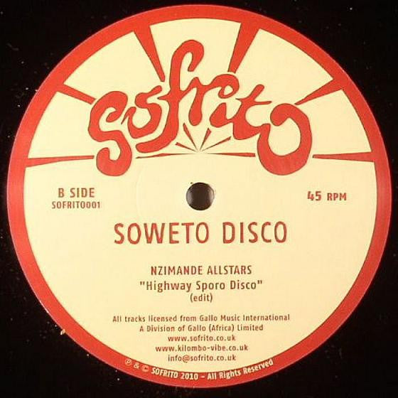 Teaspoon Ndelu & The Waves (12) / Nzimande All Stars : Soweto Disco (12", EP)