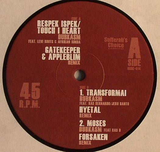 Dubkasm : Transform I - Remixed Part 2 (12")