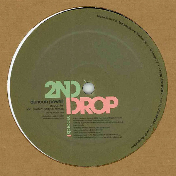 Duncan Powell : Pushin' (12")