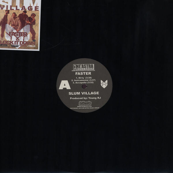 Slum Village : Faster / Lock It Down (12")