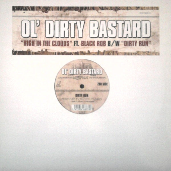 Ol' Dirty Bastard : High In The Clouds (12")