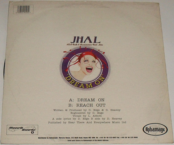 JHAL : Dream On / Reach Out (12")