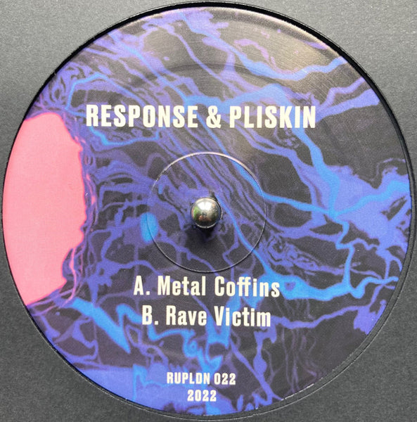 Response & Pliskin : Metal Coffins / Rave Victim (12")