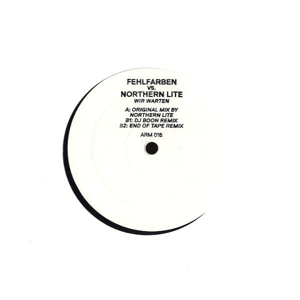 Fehlfarben vs. Northern Lite : Wir Warten (12", Promo, W/Lbl, sta)