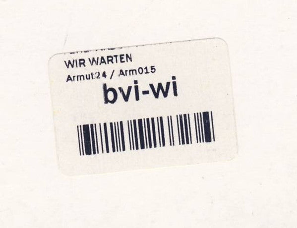 Fehlfarben vs. Northern Lite : Wir Warten (12", Promo, W/Lbl, sta)