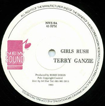 Terry Ganzie : Girls Rush (12")