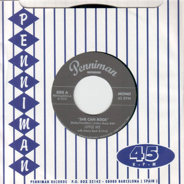 Little Ike / Earl Gaines : She Can Rock / Now Do You Hear (7", Mono)