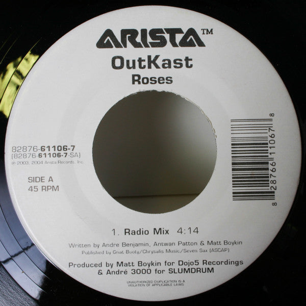 OutKast : Roses (7")
