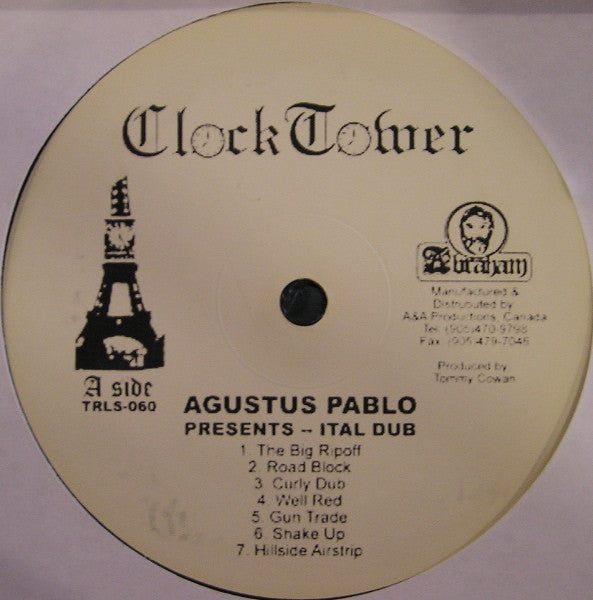 Augustus Pablo : Ital Dub (LP, Album, RP)