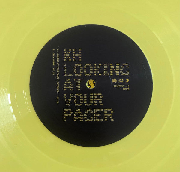 KH* : Looking At Your Pager / Only Human  (12", Yel)