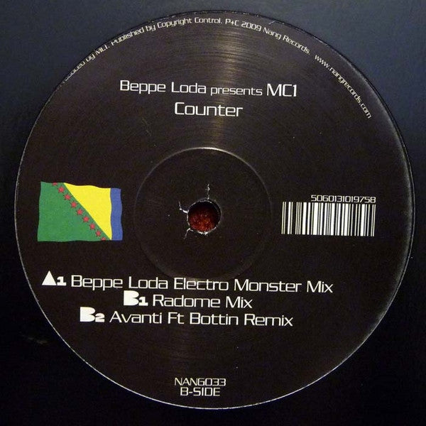 Beppe Loda Presents MC1* : Counter (12")