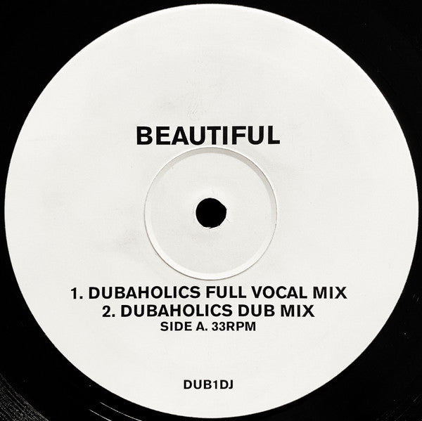 Mash Up : Beautiful (Dubaholics Remixes) (12")