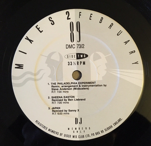 Various : February 89 - Mixes 2 (12", P/Mixed)