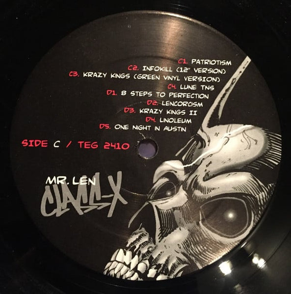 Mr. Len : Class-X (Tribute To Company Flow) (2xLP, Comp)