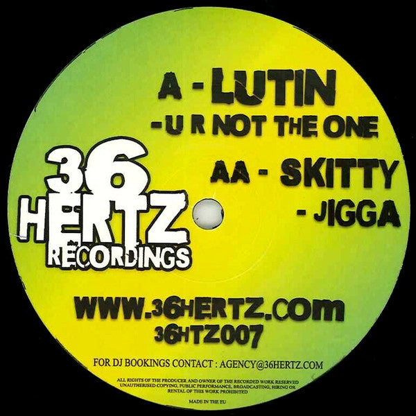 Le Lutin / Skitty : U R Not The One / Jigga (12")