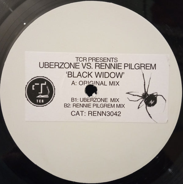 Uberzone And Rennie Pilgrem* : Black Widow (12", TP, W/Lbl, Sti)