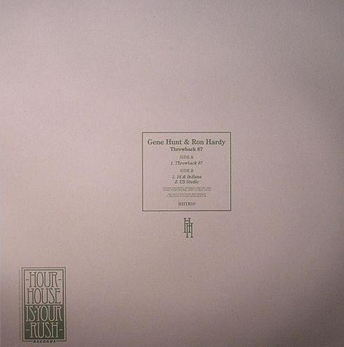Gene Hunt & Ron Hardy : Throwback 87 (12")