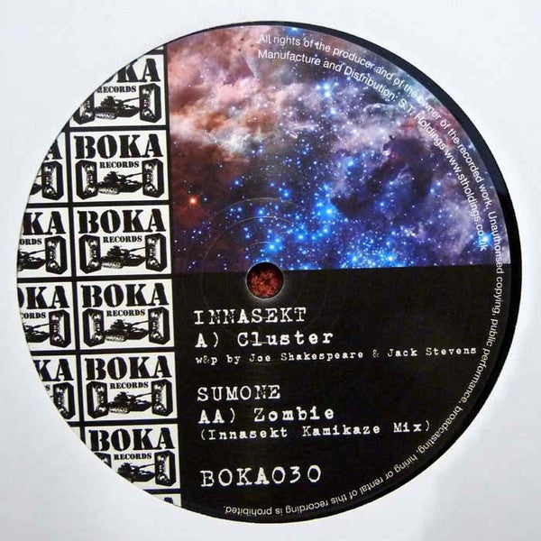 Innasekt / Sumone : Cluster / Zombie (Innasekt Kamikaze Mix) (12")