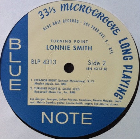 Lonnie Smith : Turning Point (LP, Album, RE, Sco)