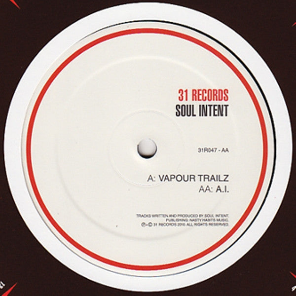 Soul Intent : Vapour Trailz / A.I. (12")