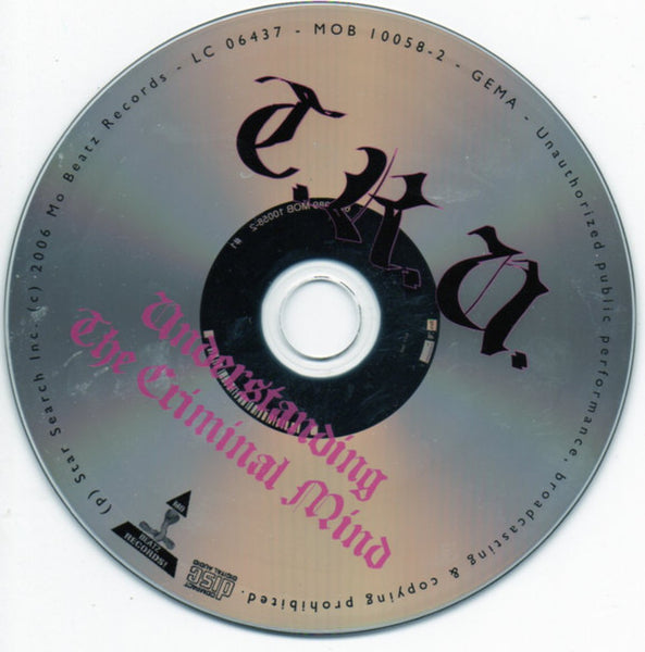T.R.U.* : Understanding The Criminal Mind (CD, Album, RE)