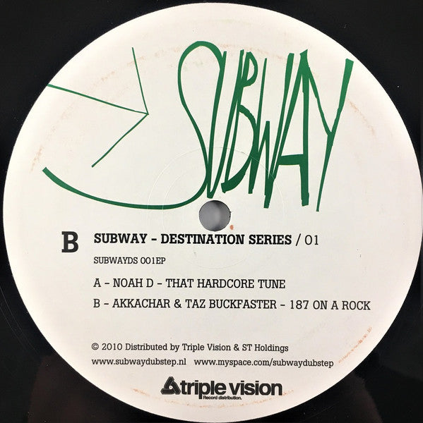 Various : Subway Destination Series 01 (2x12", EP, Comp)