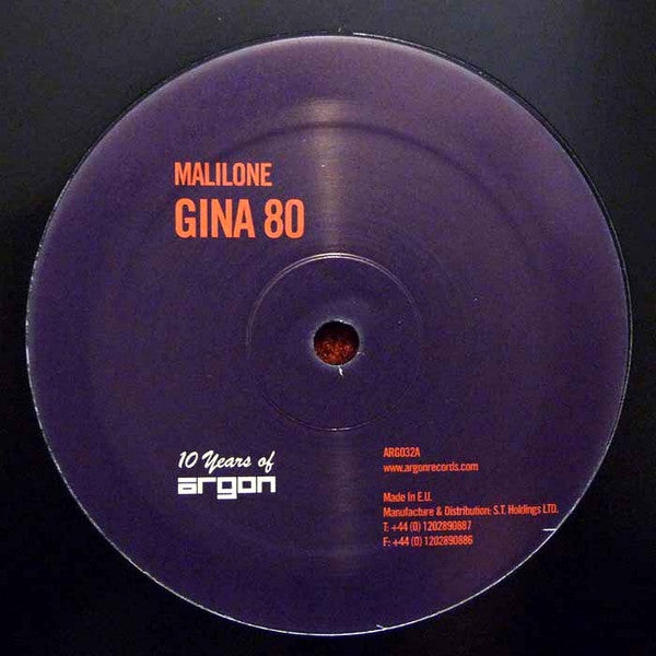 Malilone : Gina 80 / Lions And Pearls (12")