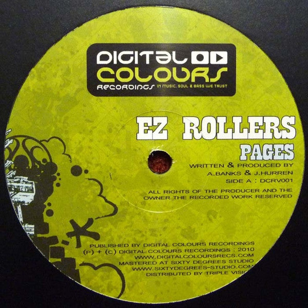 E-Z Rollers / Paul SG : Pages / Jazz 95 (12")