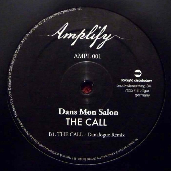 Dans Mon Salon : The Call (12")