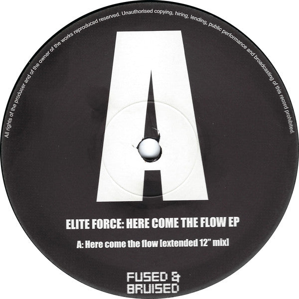 Elite Force : Here Come The Flow EP (12")