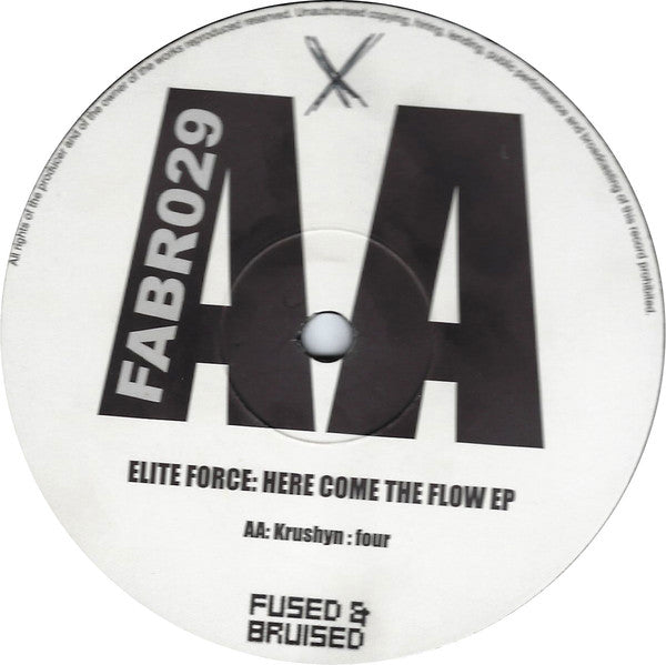 Elite Force : Here Come The Flow EP (12")