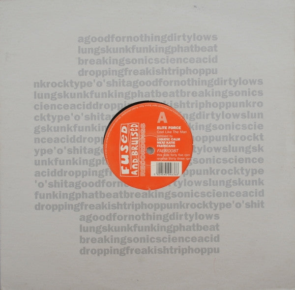 Elite Force : Cool Like The Man (Remixes) (12")