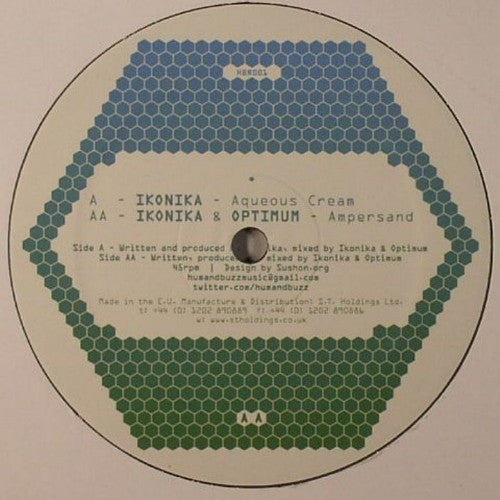 Ikonika & Optimum (2) : Aqueous Cream (12")