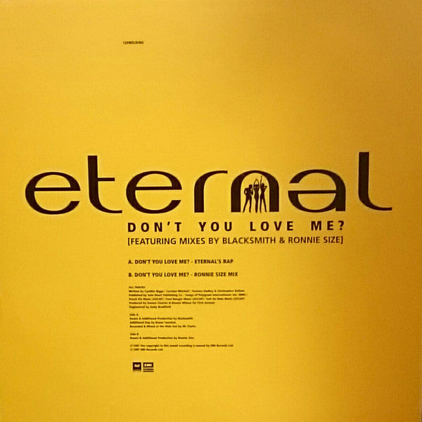 Eternal (2) : Don't You Love Me? (12")