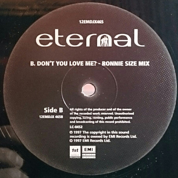 Eternal (2) : Don't You Love Me? (12")
