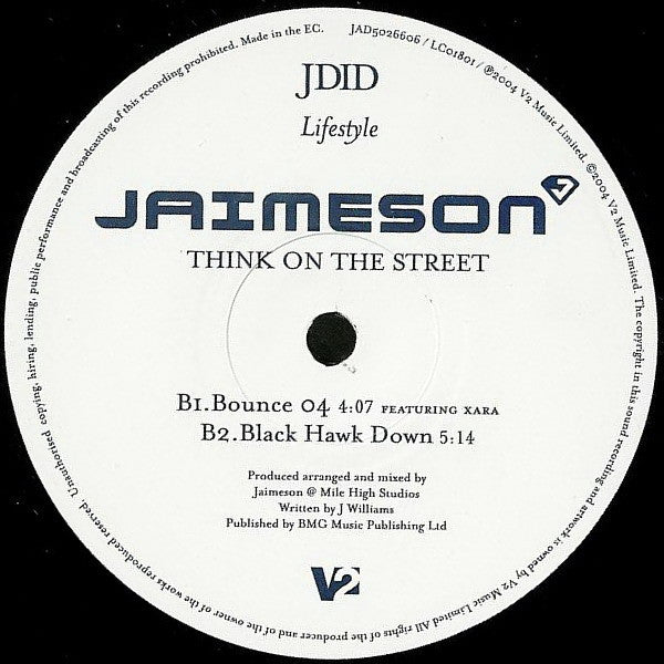 Jaimeson : Think On The Street (2x12", Album)