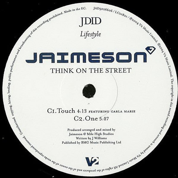 Jaimeson : Think On The Street (2x12", Album)