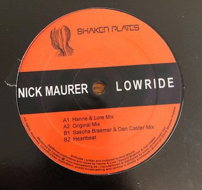 Nick Maurer : Lowride (12")