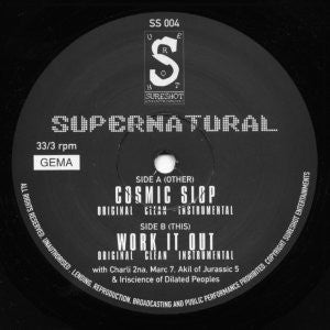 Supernatural (2) : Cosmic Slop / Work It Out (12", Single)