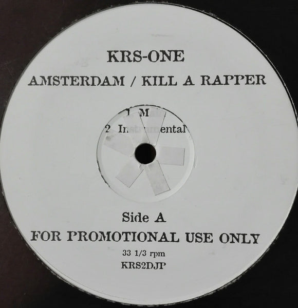 KRS-One / Marley Marl / Fat Joe : Amsterdam / Kill A Rapper / My Conscience (12", Unofficial)